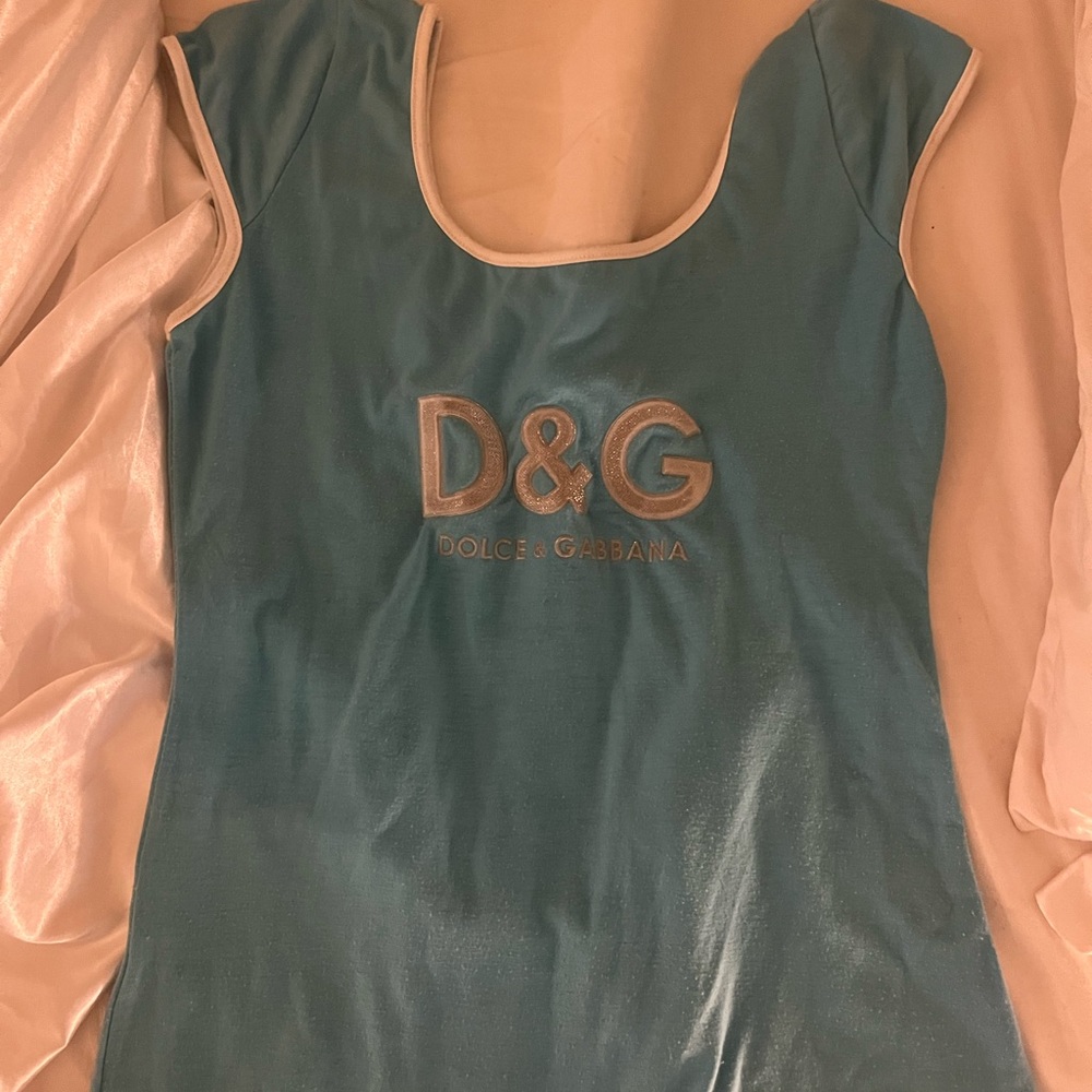 Y2k dolce and Gabbana top